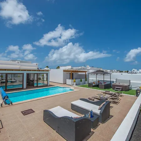 Casa Bonilla Con Piscina Climatizada Y Jacuzzi * 플라야블랑카